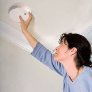 AC Hardwired Interconnect Smoke Detector Alarm with Hush | Model by Kidde – 1 Pack (UNITS), White, Model i12040