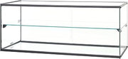 Winco 36"L x 16" Clear Aluminum Display Case