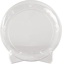 WNADWP6180 - Designerware Plate 6 in Clear 10/18's