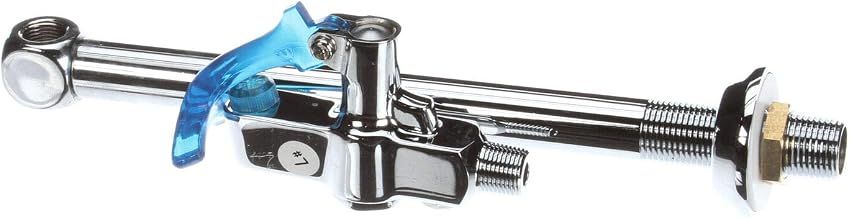 T&S Brass 5GF-8P Glass Filler with 8" Deck Mount Pedestal and 1/2" Npt Male Shank