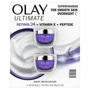 Ultimate Retinol 24 + Vitamin E + Peptide Night Moisturizer (1.7 Oz by Olay – 1 Count (Pack of 2), multi-colored, Pack of 2, Model 990014877