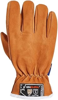 Superior Glove Leather Drivers Gloves, Shirred Slip-On Cuff, Keystone Thumb, Tan, S, 1 PR 378CXGOB-S - 1 Each