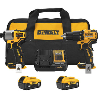 20V MAX 2-Tool Hammer Drill and Impact Combo Kit () by DEWALT – Pack of 6, Model DCK203P2