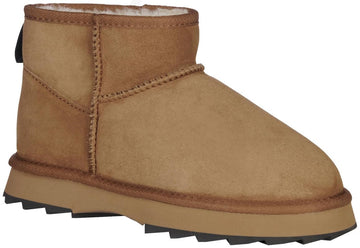 Australia - Sharky Micro Womens Boot by EMU – 7, Chestnut/Black, Model W12548