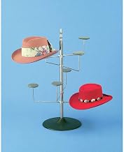 Rotating Hat Display, Countertop, Holds 8 Hats, 35033