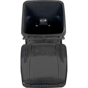 Mobile Heavy Duty Trash Container by OTTO – 95 Gallon, 95.0 gallons, Polyethylene, Gray, Model 237281GY