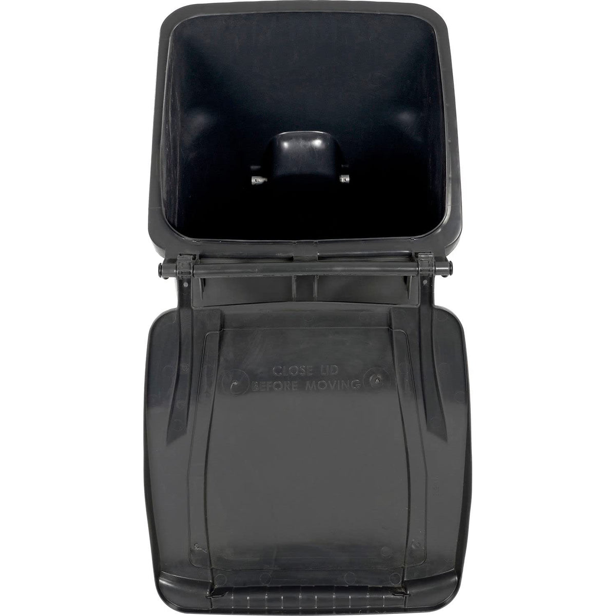 Mobile Heavy Duty Trash Container by OTTO – 95 Gallon, 95.0 gallons, Polyethylene, Gray, Model 237281GY