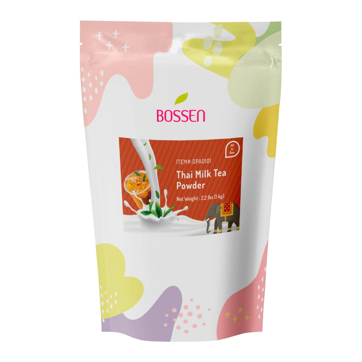 Bossen Thai Milk Tea / 35.2 Ounce (Pack of 1) / 1 Bubble Tea Kits