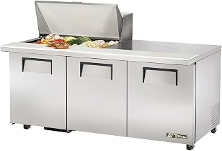 New Mega Top Sandwich/Salad Unit True Refrigeration TSSU-72-15M-B-ADA (Each)