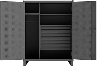 Durham HDWCP246078-7M95 Cabinet, 7 drawer, hanger bar, pegboards