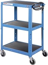 Global Industrial Steel Audio Visual & Instrument Cart Blue