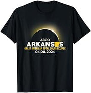 Abco, AR Arkansas Total Solar Eclipse 2024 T-Shirt
