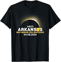 Abco, AR Arkansas Total Solar Eclipse 2024 T-Shirt