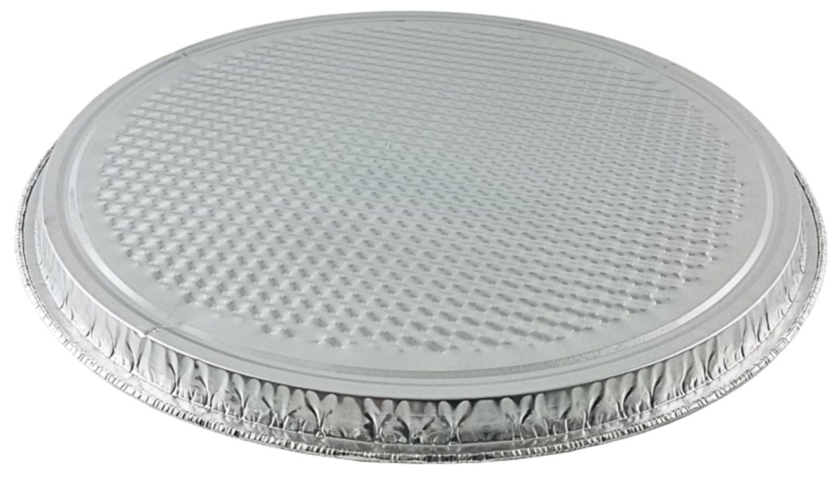 12" Aluminum Foil Pizza Pan - Disposable Waffle Bottom Baking Sheets (Pack of 50) by Handi-Foil – 12 inches, Aluminum, Model unknown
