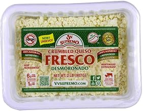 Supremo Queso Fresco Crumbles, 2 Pound -- 6 per case.
