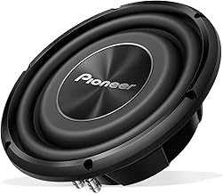 PIONEER A-Series TS-A2500LS4 Shallow-Mount 10" Subwoofer 1200W Max | Shallow-Mount Subwoofer, Deep Bass in Tight Spaces