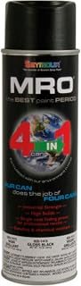 620-1415 Industrial MRO High Solids Spray Paint, Gloss Black - Pack Of 6 by Seymour