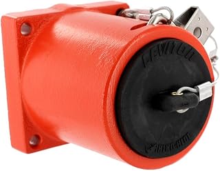 Leviton 49MR1-XO OR HIGH AMP MALE REC SGLE HOLE