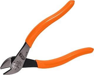 KLEIN TOOLS D2286 Diagonal Cutting Pliers, 6-Inch, Made in USA, Heavy-Duty Wire Cutters with High Leverage Design, Side Cutters with Laser Hardened Blades and Hot Riveted Joint