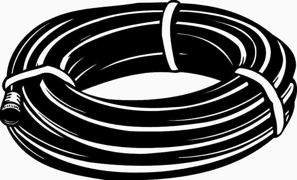50ft 3/4" Contractor's Grade Garden Hose by Flexon – 50 ft., Plastic, Red, Model CX3450C