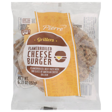 Flamebroiled Jumbo Cheeseburger, 7.0 oz. (12 Count) by Advance Pierre – 7 Ounce (Pack of 12), Pack of 12