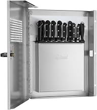 Edlund KR-99 Locking Knife Cabinet with KR-699 Knife Rack