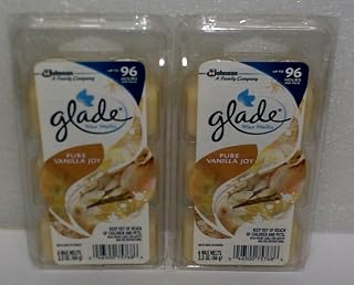 Glade Limited Edition - Pure Vanilla Joy - Wax Melts, (Two Pack of 6 Count)