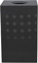 Witt Industries CL40-BK Celestial Square, 30" Height, 18.75" Width, 40 gal Capacity, Black