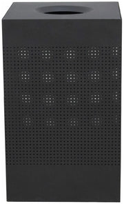 Celestial Square by Witt Industries – 10889.375 cubic inches, 40.0 gallons, Steel, Black, Model CL40-BK