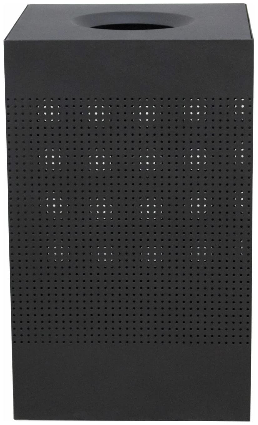Celestial Square by Witt Industries – 10889.375 cubic inches, 40.0 gallons, Steel, Black, Model CL40-BK