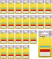 Post-it Tabs 686A-ALYR Filing Angle, 2 in. Wide, Multi-Color, 24-Pack