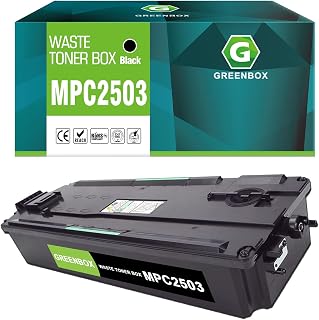 GREENBOX 416890 D2426400 Waste Toner Bottle, 1-Pack | Compatible for MP C2003 C2503 C3003 C3503 C4503 C5003 C5503 C6003SP Printer, MP C2003 Waste Toner Container, 100,000 Pages