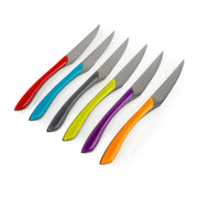 Eclat Kaleidoscope 24 Piece Flatware Cutlery Box Set by Amefa – Stainless Steel, Multicolor, Model 2214MZTES3C40