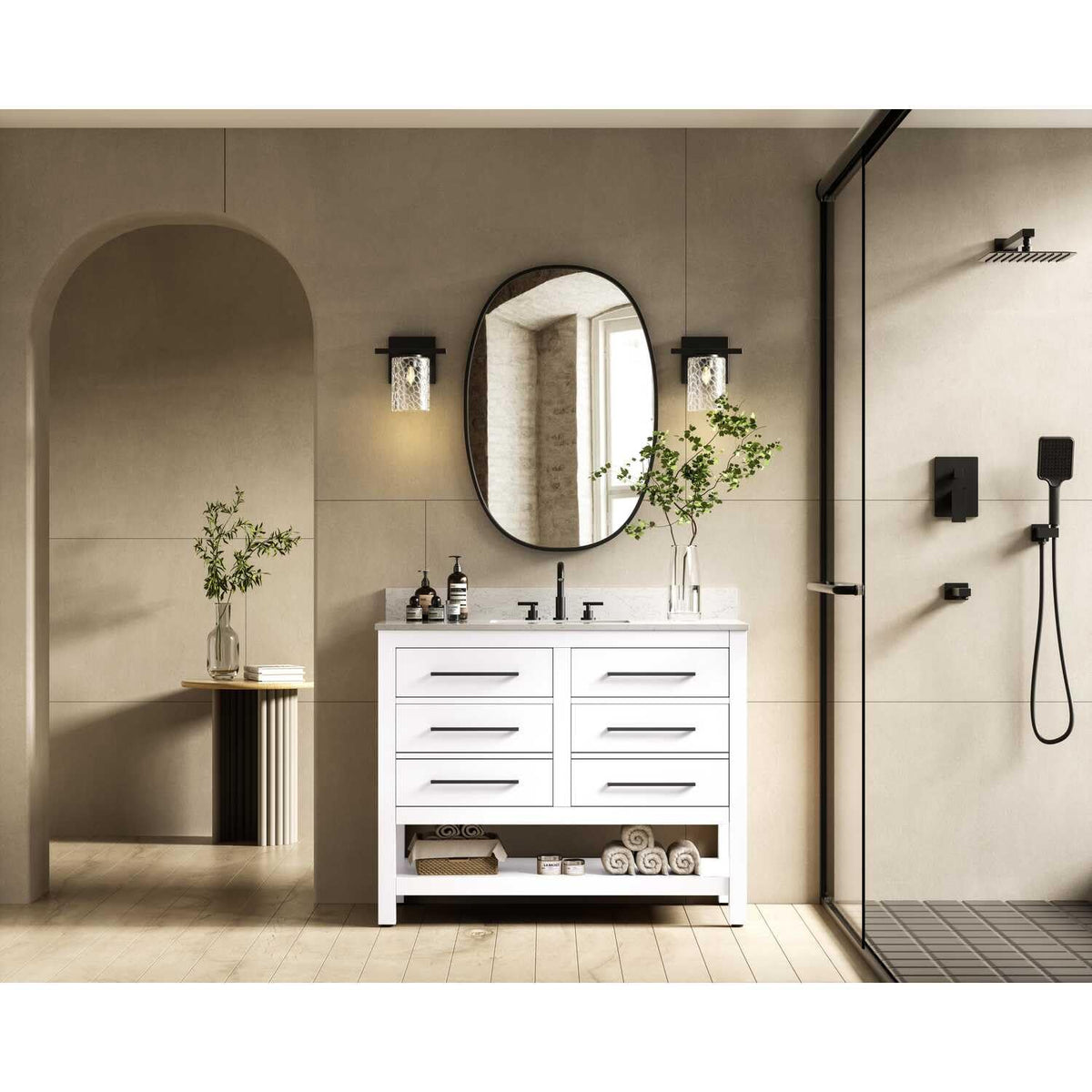 Bathroom Vanity White by karson – White