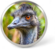 Emu Lapel Pin | Novelty Hat Backpack Accessory - Fun Collectible Gift for Any Occasion