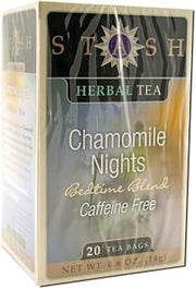 Stash Premium Chamomile Nights Herbal Tea, 20 Tea Bags