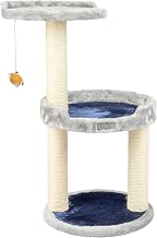 AeroMark Armarkat Three Level Compact Scratcher, X2905,Silver Gray