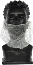 Beard Restraint, White, 100 Pieces