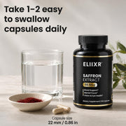 Saffron Extract 88.5mg by Eliixr – 60 Count (Pack of 1)