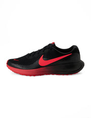 Men's Revolution 8 Road Running Shoes by Nike – Mesh, Black/Red Orbit-university Red, Model NKHJ9198-01204