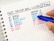 Frixion Erasable Rollerball Pen - Black Single by PILOT – 1 Count (Pack of 1), Plastique, Green, Model 224101204