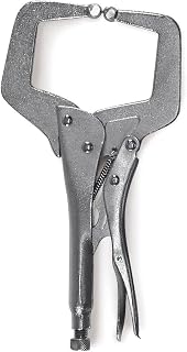 Hobart 770061 C-Clamp Locking Pliers, Welding | Welders' C-clamp locking pliers; plated steel; clamps and holds workpieces for welding