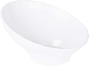 G.E.T. Enterprises M9-NW 28 oz White Melamine Bowl | Dishwasher safe, Shatterproof, Restaurant service, Great for Salads, Sides, Pasta and Shared Dishes