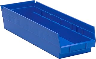 QUANTUM STORAGE SYSTEMS QSB104BL, Shlf Bin, 17-7/8 In. L, 6-5/8 In. W, 4 In H