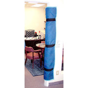 American Moving Supplies Padded Blue Quilted Fabric Door Jamb Protector by Atlantic – 13"L x 30"W x 6"H, Padded Quilted Fabric, Blue, Model FC1005