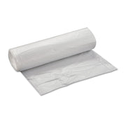 High-Density Commercial Can Liners by Inteplast – 40 x 48, 45.0 gallons, Plastic, Clear, Pack of 10
