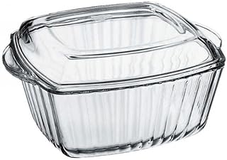 Pasabahce Borcam Square Oven Pot