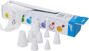 Ateco #327-44 Piece Cupcake Cake Decorating Set, 8 Decorating Tubes, 36 Disposable Decorating Bags