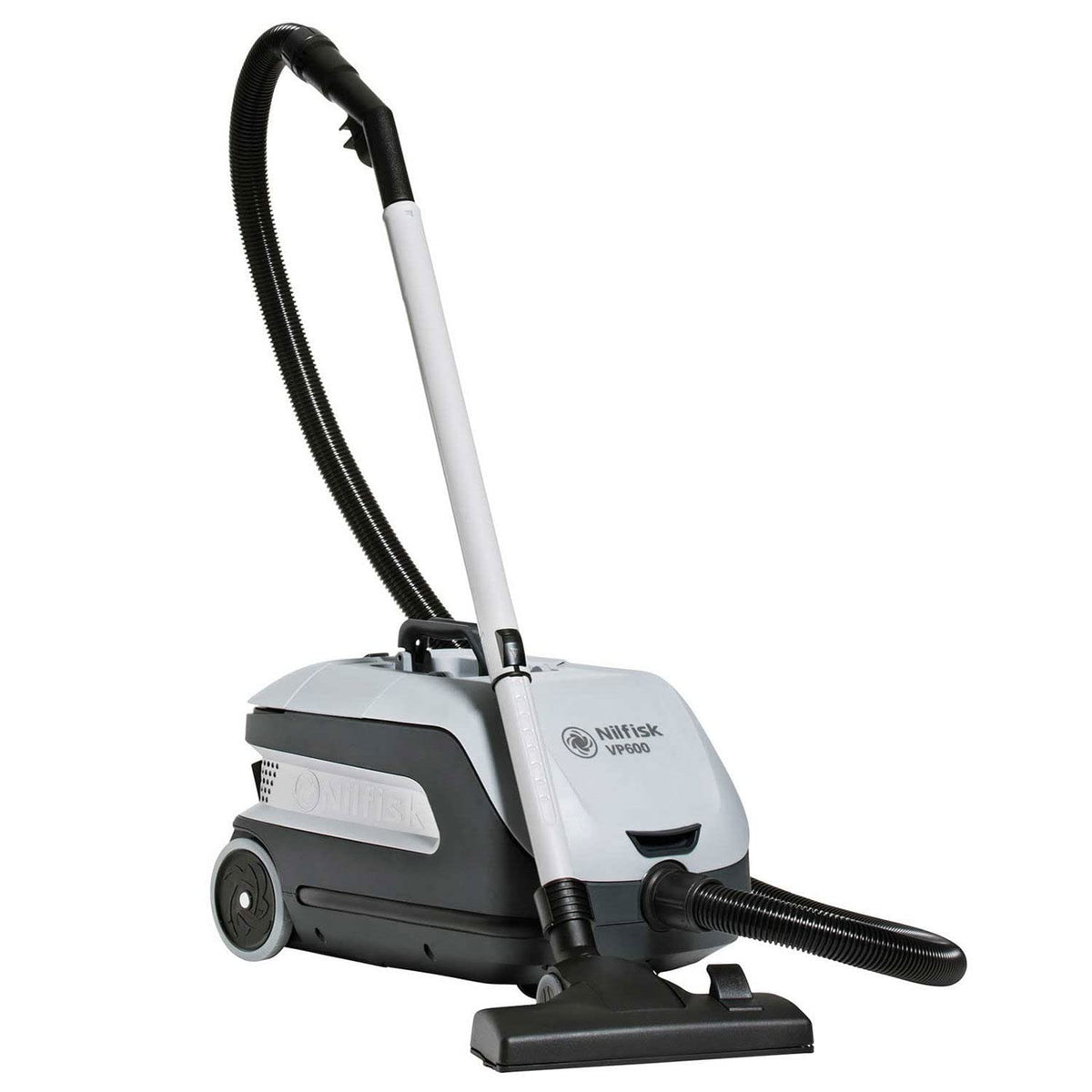 VP600 Canister Vacuum by Clarke – 18.9"L x 11.8"W x 10.6"H, Blue, Model 107412042