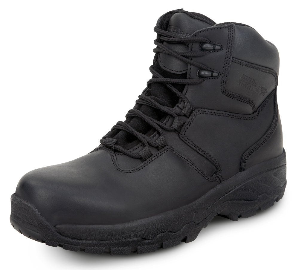 Womens 6 Black Kobuk MaxTRAX Soft Toe Waterproof SRO Boot 7.0 EW by SR Max – 7.0 EW, Leather, Black, Model Sr Max Kobuk